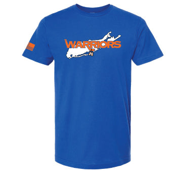 Long Island Warriors island T-shirt