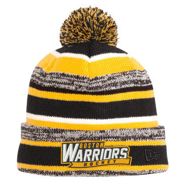 Boston Warriors Hockey Pom Pom Beanie